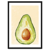 Avocado Half, Fresh Food Kitchen Art thumbnail