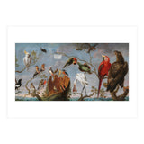 Frans Snyders / 'Concert of the Birds', 17th century, Flemish School, Oil on canvas. (Print Only) thumbnail