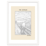 The Scream – Edvard Munch (ascii art) thumbnail