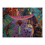 Mexico.Mexico city.National Museum of Anthropology. Huichol art. (Print Only) thumbnail