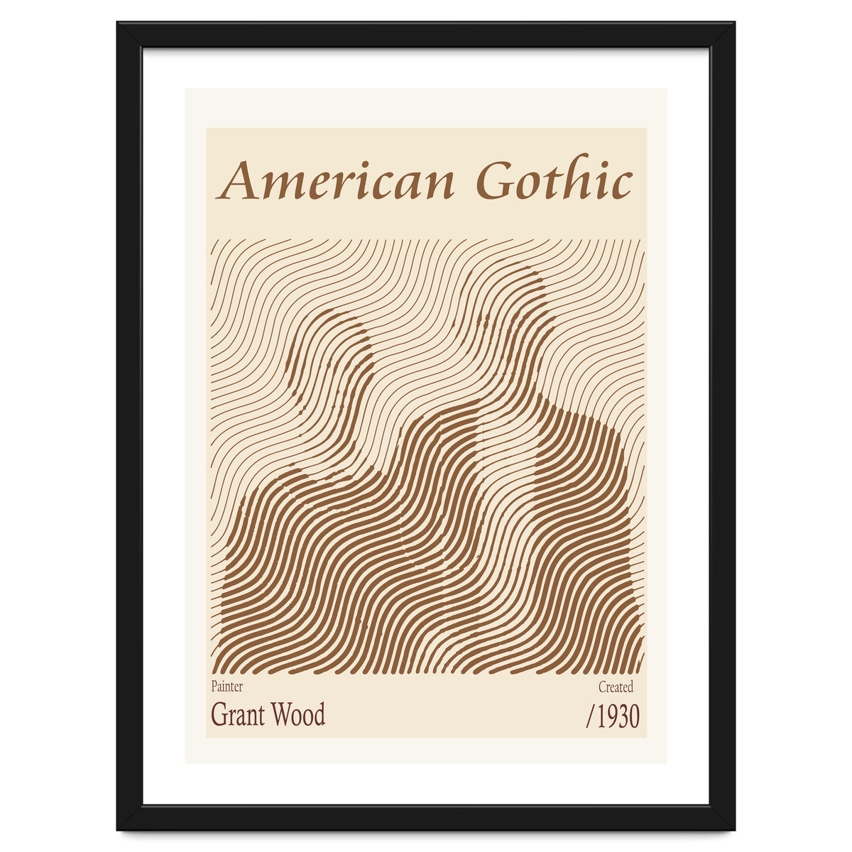 American Gothic – Grant Wood (1930)