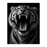 Roaring Tiger portrait  (Print Only) thumbnail