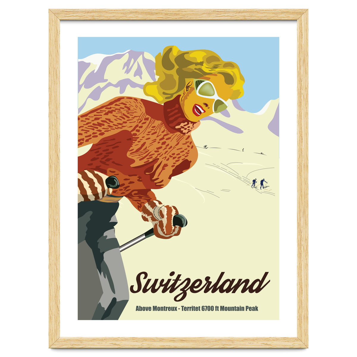 Switzerland Above Montreux