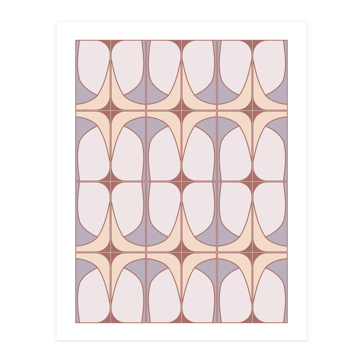 Romantic Deco Tiles (Print Only)