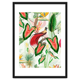Vintage Bird Of Paradise in Jungle thumbnail