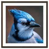 Close Up Portrait Of A Blue Jay Bird thumbnail