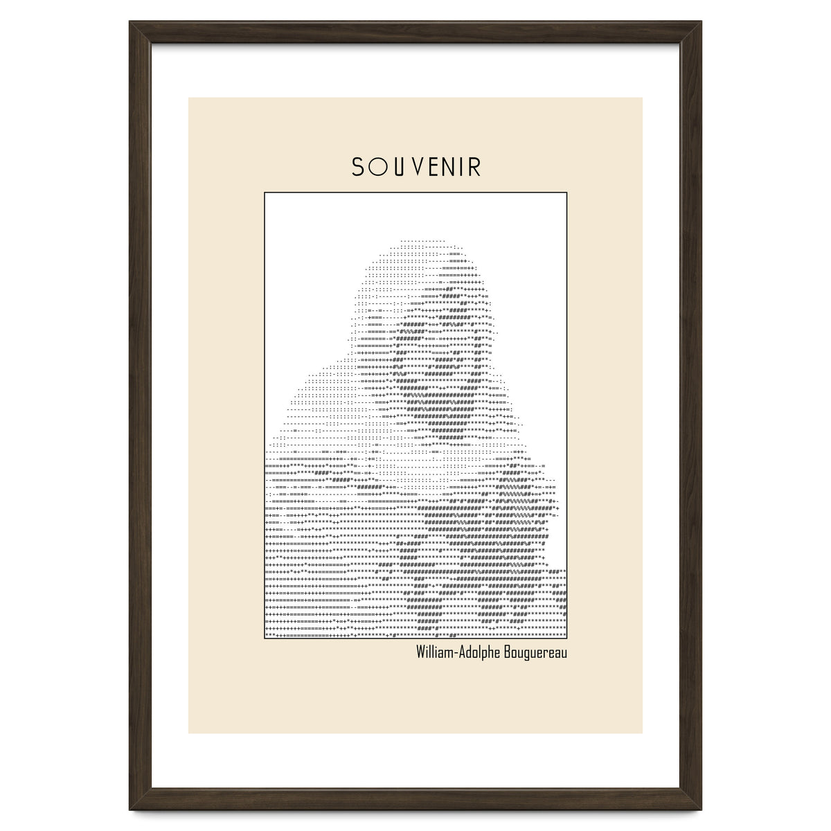 Souvenir – William Adolphe Bouguereau (1894) – Ascii Art