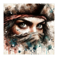 Veiled Corsair Gaze (Print Only)