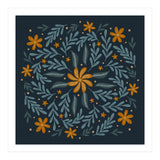 Circular Flowers 1  (Print Only) thumbnail