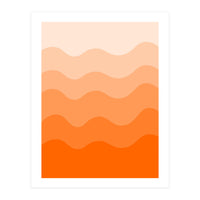 Orange gradient design (Print Only)