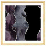 Black & Silver Glitter Agate Texture 02 thumbnail