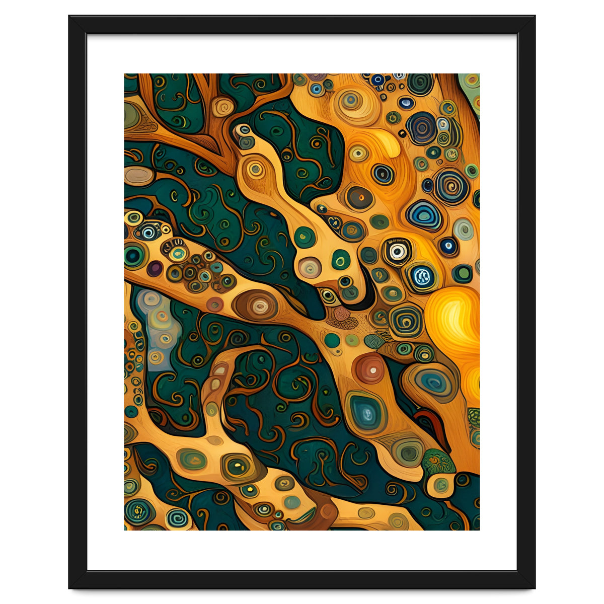 Artificial Masterworks - Klimt van Gogh