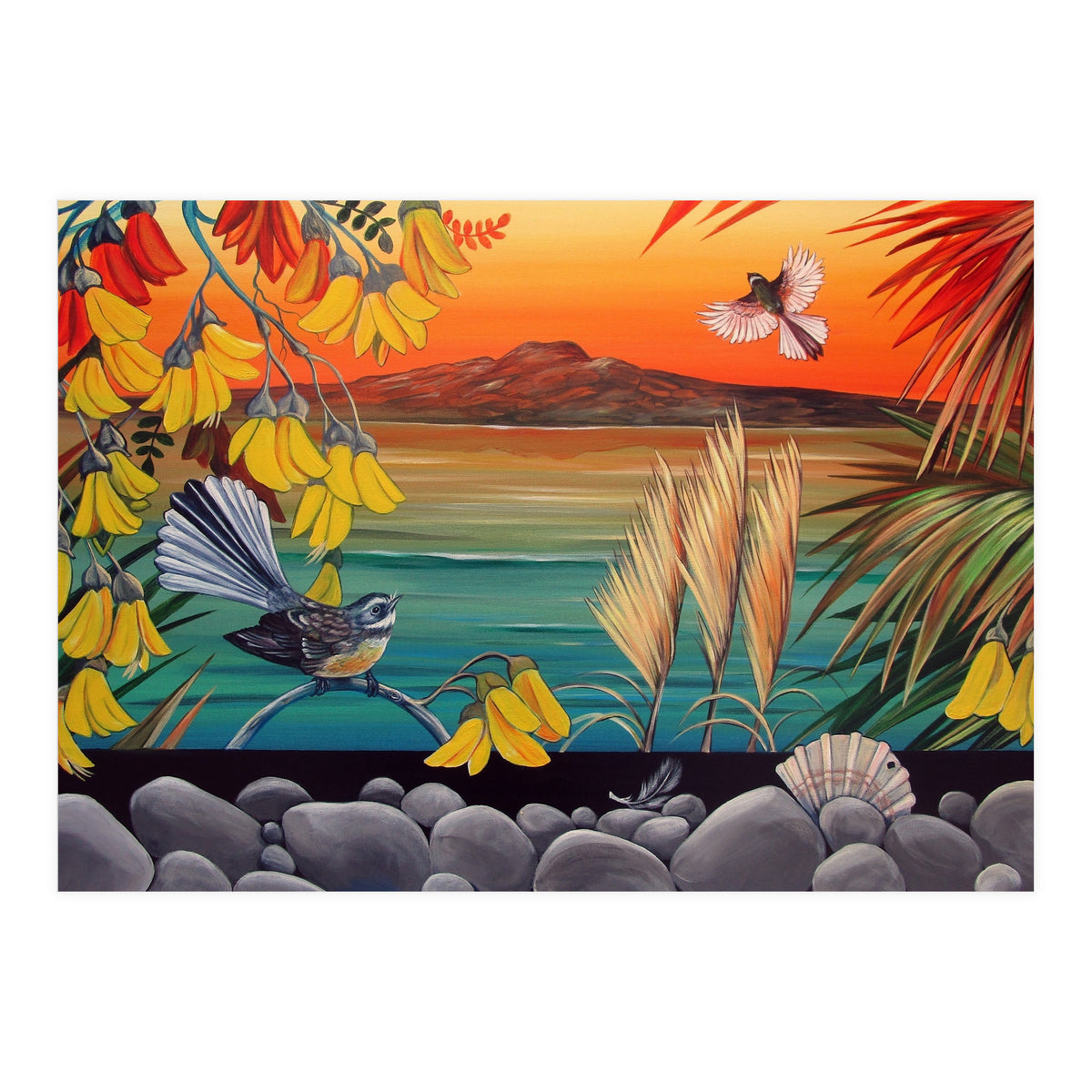 Rangitoto Sunset (Print Only)
