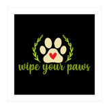Wipe Your Paws  (Print Only) thumbnail