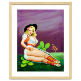 Sexy Pinup Gil Fell On Cactus From A Horse thumbnail