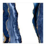 Navy & Gold Agate Texture 28  (Print Only) thumbnail