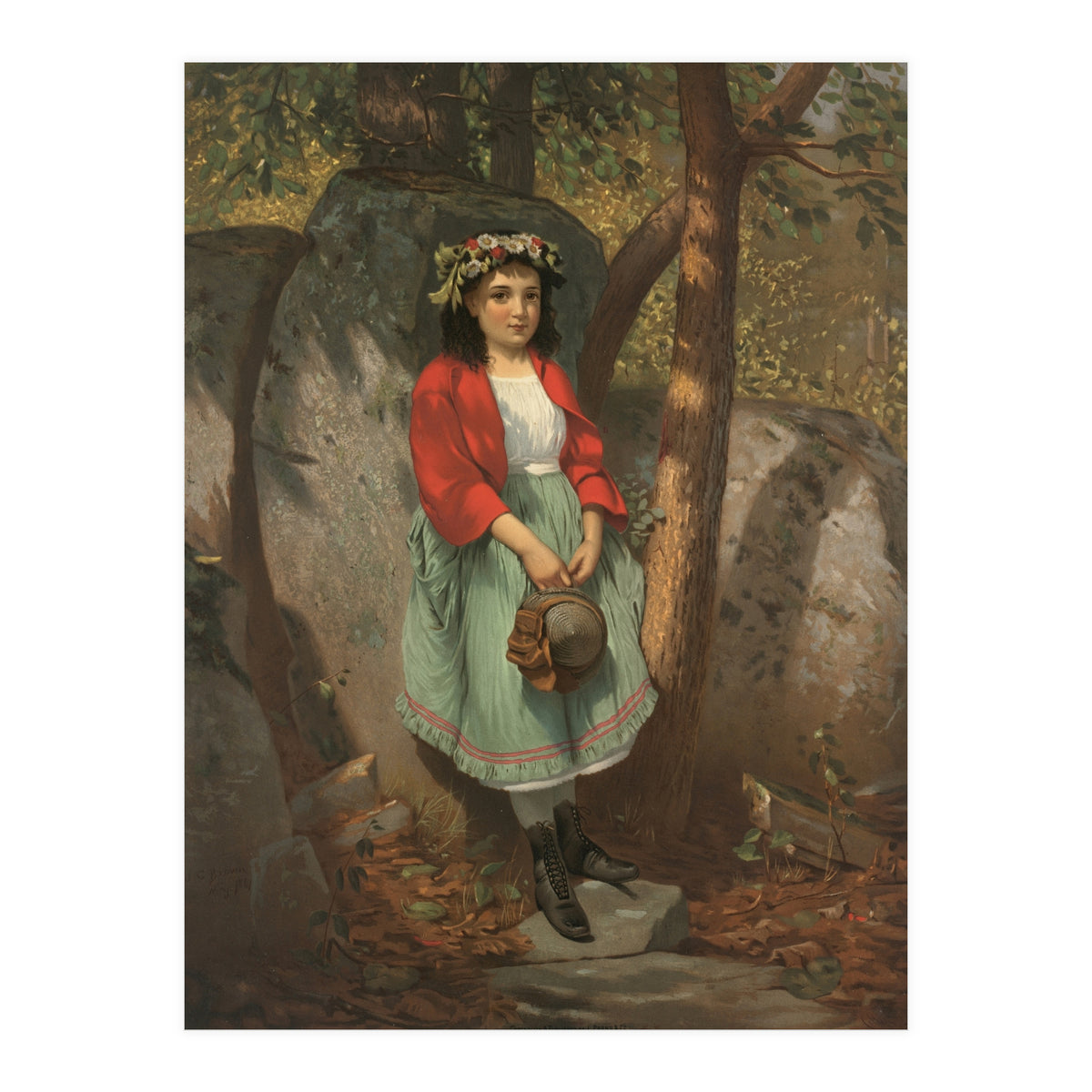 John George Brown – The Queen of the Woods (Print Only)