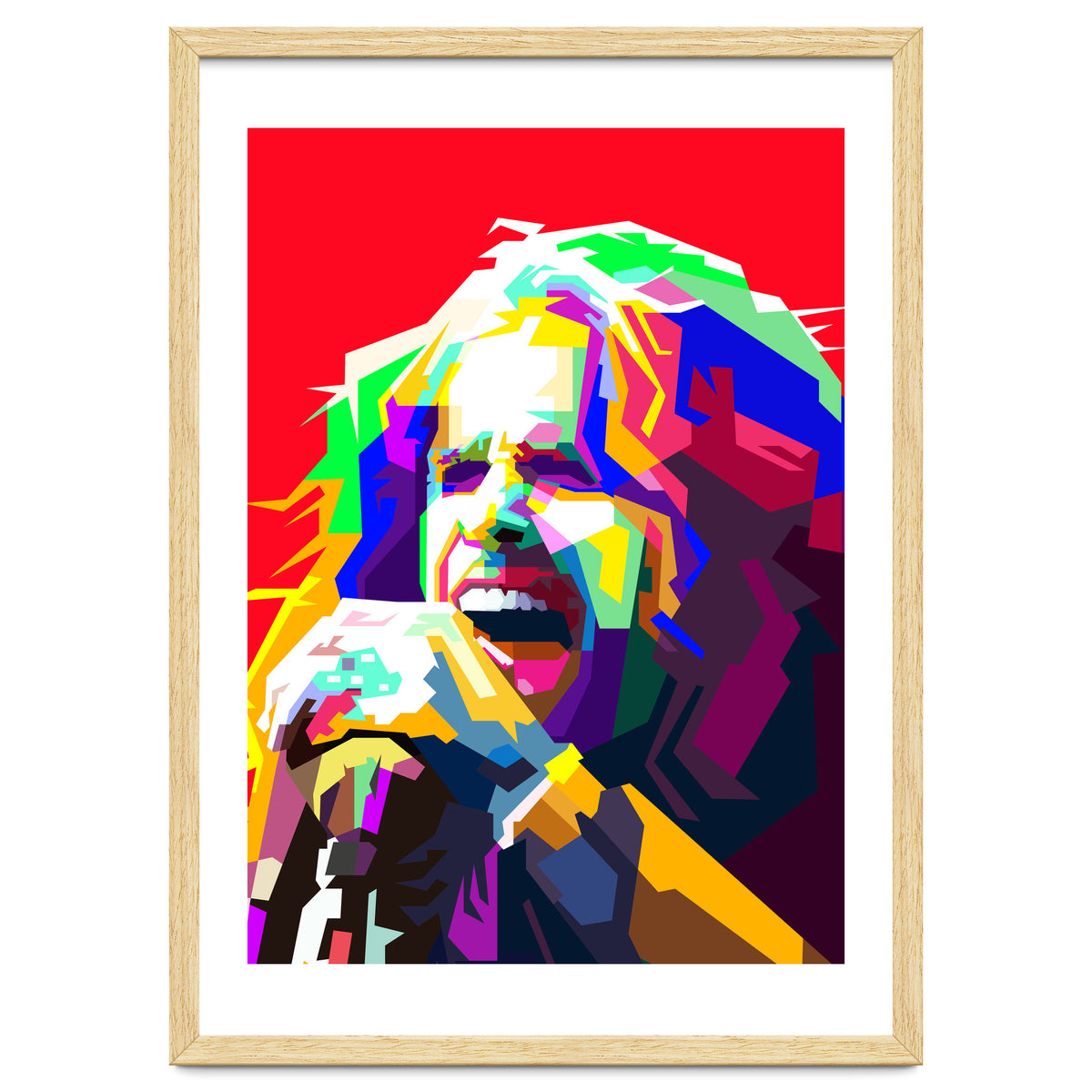 Steven Tyler Aerosmith Singer Classic Rock WPAP Style Illustration Trending Now