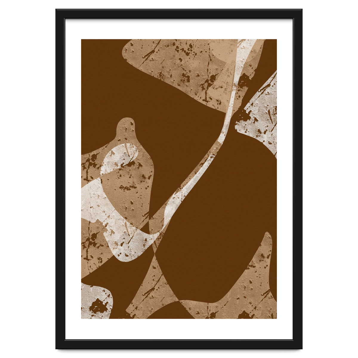 Brown Abstract Minimalist