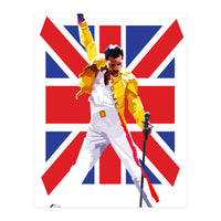 Pop Art Freddie Mercury Icon Rock Music (Print Only)