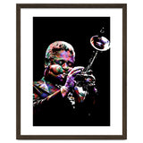 Dizzy Gillespie American Jazz Trumpeter Legend Colorful thumbnail
