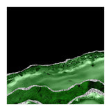 Green & Silver Agate Texture 03  (Print Only) thumbnail