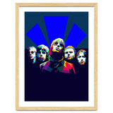 OASIS British Rock Band Art WPAP Trending Now thumbnail