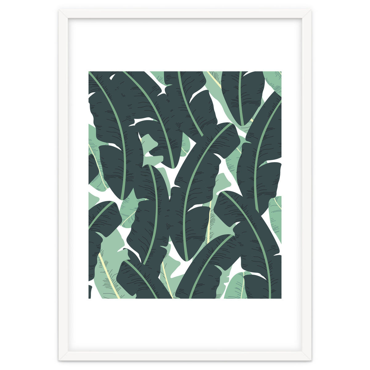 Banana Leaf Pattern