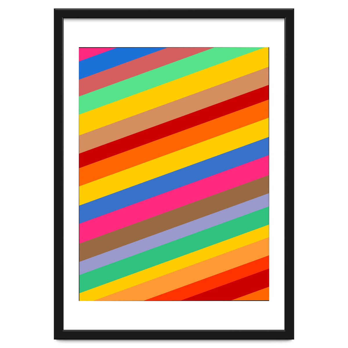 Rainbow Retro Paatern