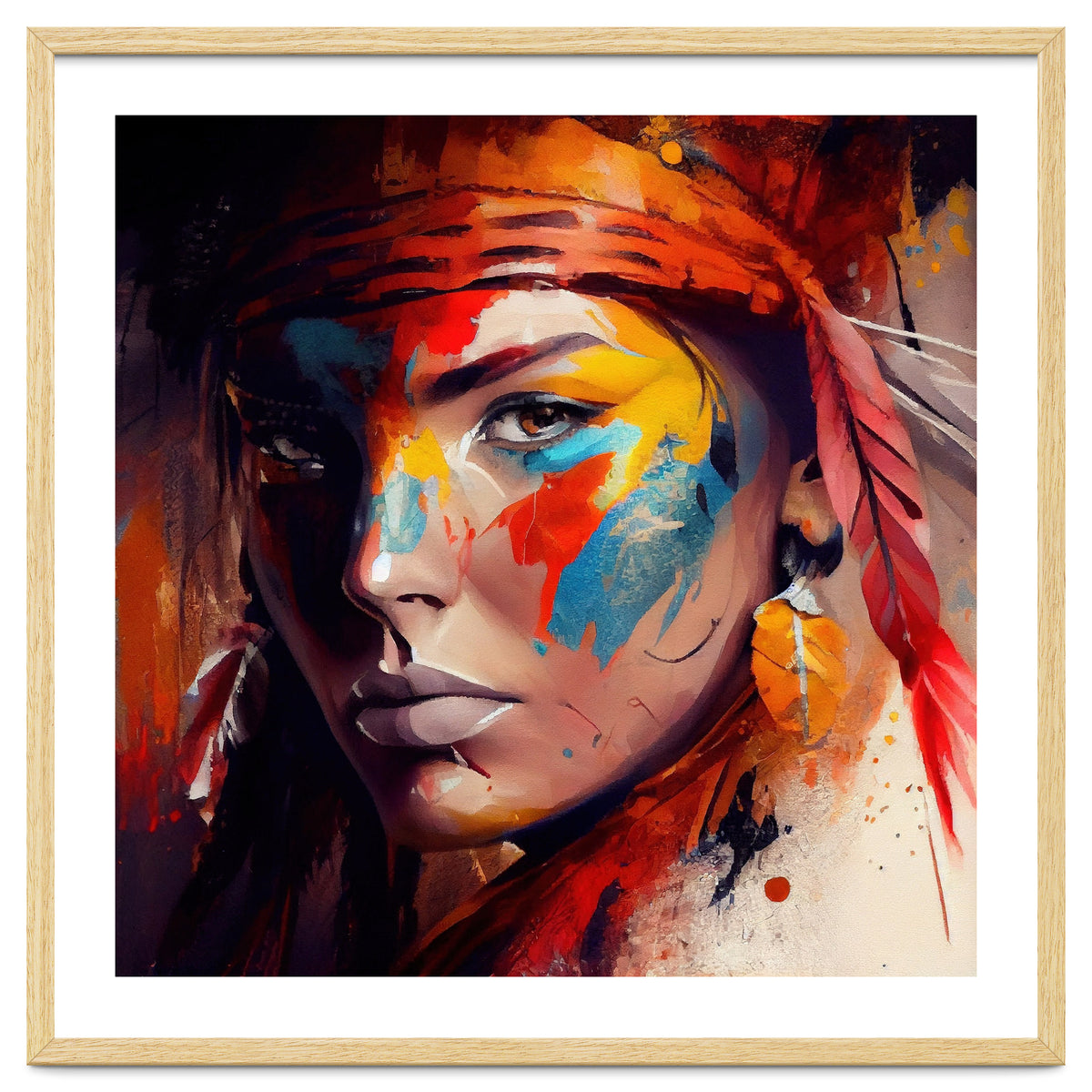 Powerful American Native Woman #4