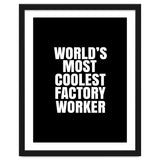 World's most coolest factory worker thumbnail