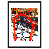 City Street, Eclectic Architecture Buildings Busy New York, People Work Office Daily Life Boho Contemporary Traffic Gifts thumbnail