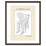 At Eternity’s Gate Vincent Van Gogh – Ascii Art thumbnail