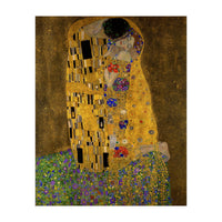 Gustav Klimt The Kiss Gold Romantic Art (Print Only)