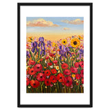 Vibrant Wildflower Field Oil Painting thumbnail