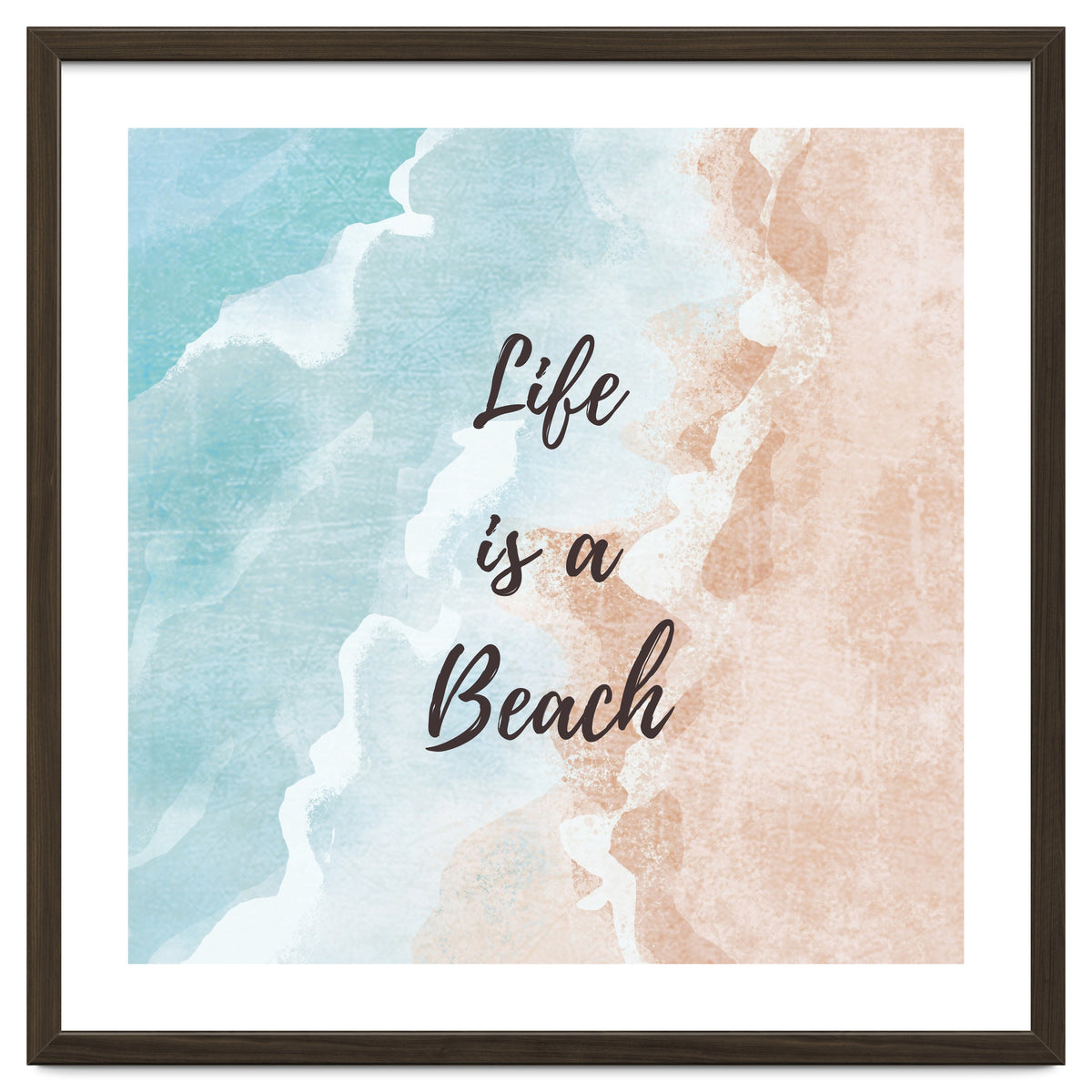 Life's a beach, enjoy the waves 🌊