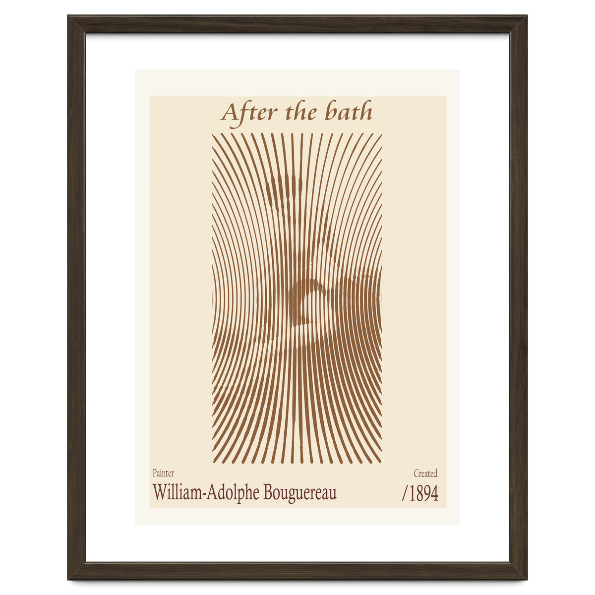 After The Bath – William Adolphe Bouguereau (1875)