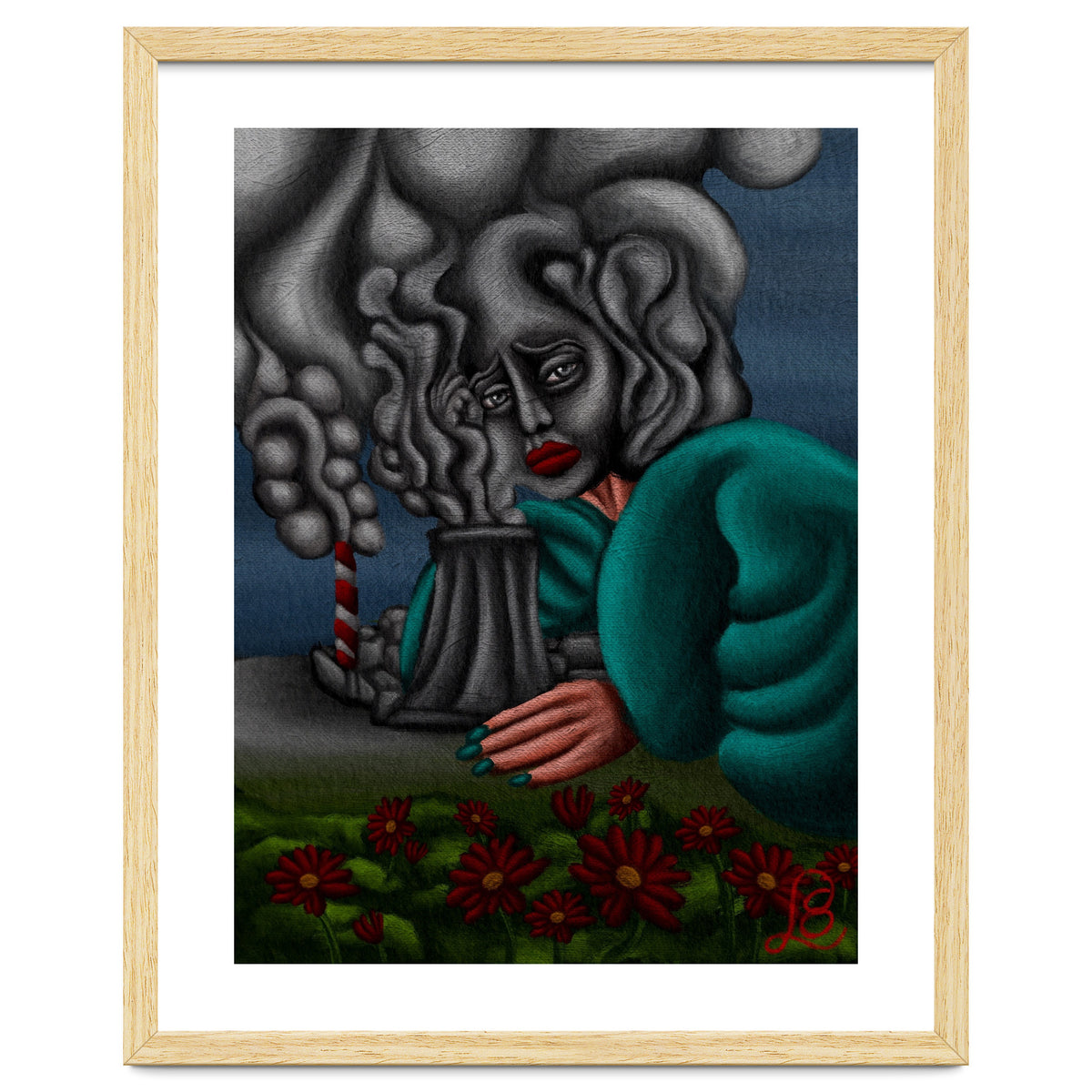 " It starts by the mind, then it takes the rest"