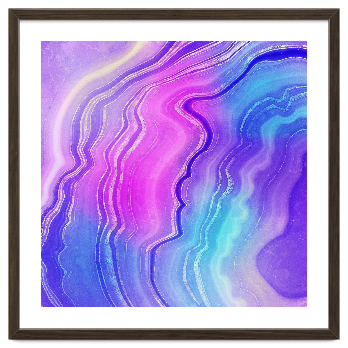 Neon Agate Texture 09