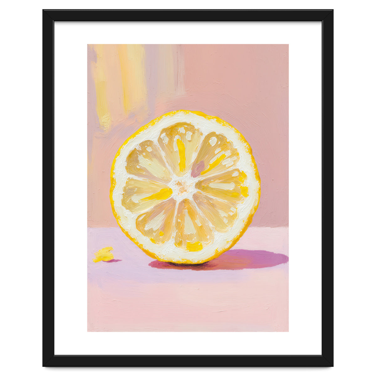 Lemon Slice – Modern Still Life Food