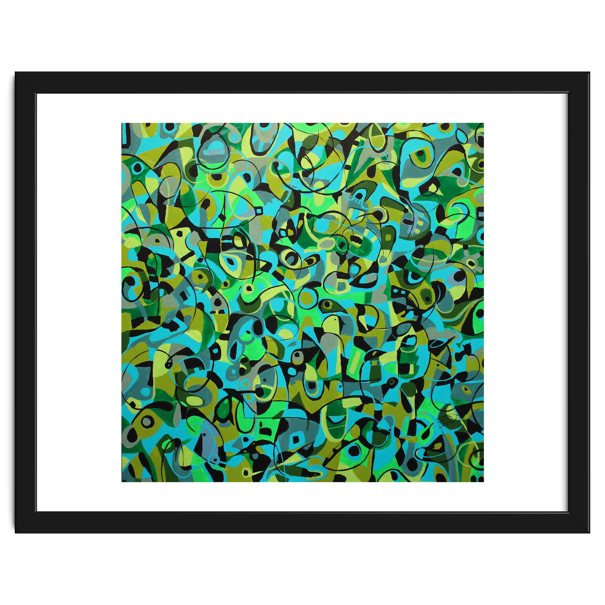 The Birdcall, Acrylic On Canvas, 36"x36"