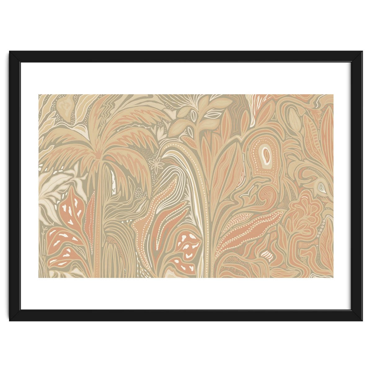 Palmae Mysticae Biege Rustic