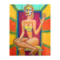 Mujer En La Silla 11 (Print Only)