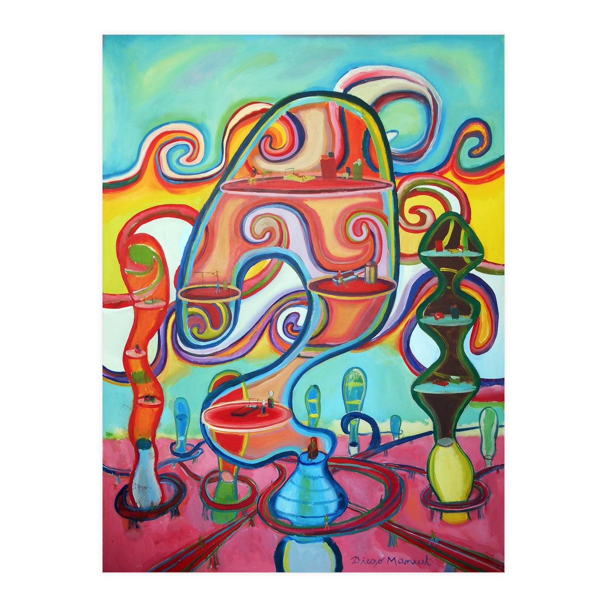 Ciudad Del Futuro 2 (Print Only)