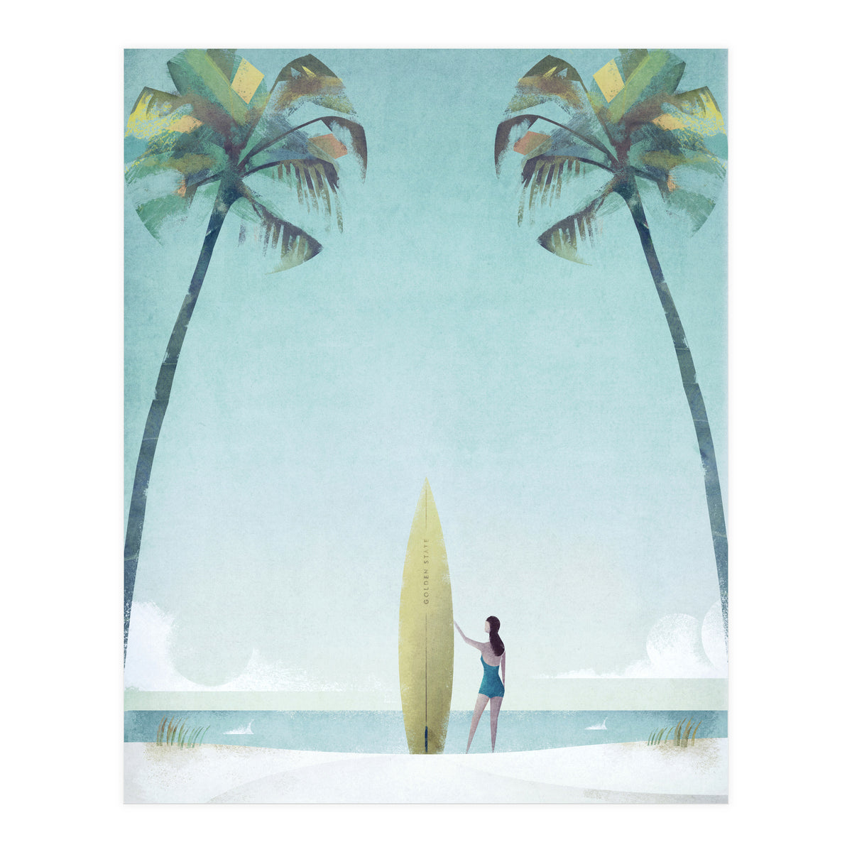 Surf Girl II (Print Only)