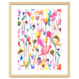 Watercolour Colourful Wild Flowers thumbnail