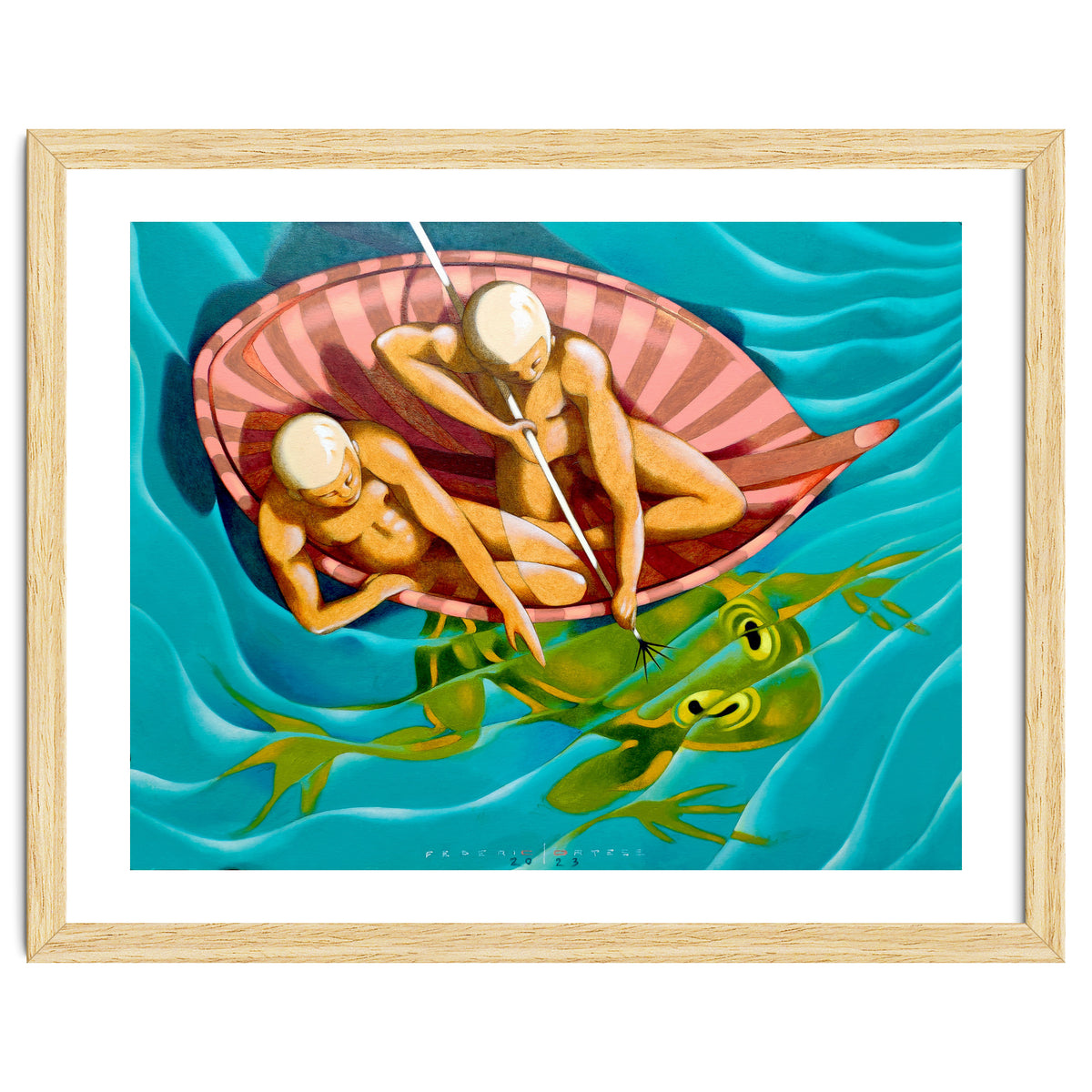 The capture of the giant frog