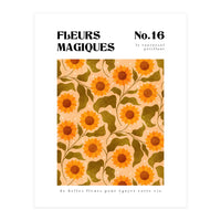 Magical Flowers No.16 Sparkling Sunflowers (Print Only)