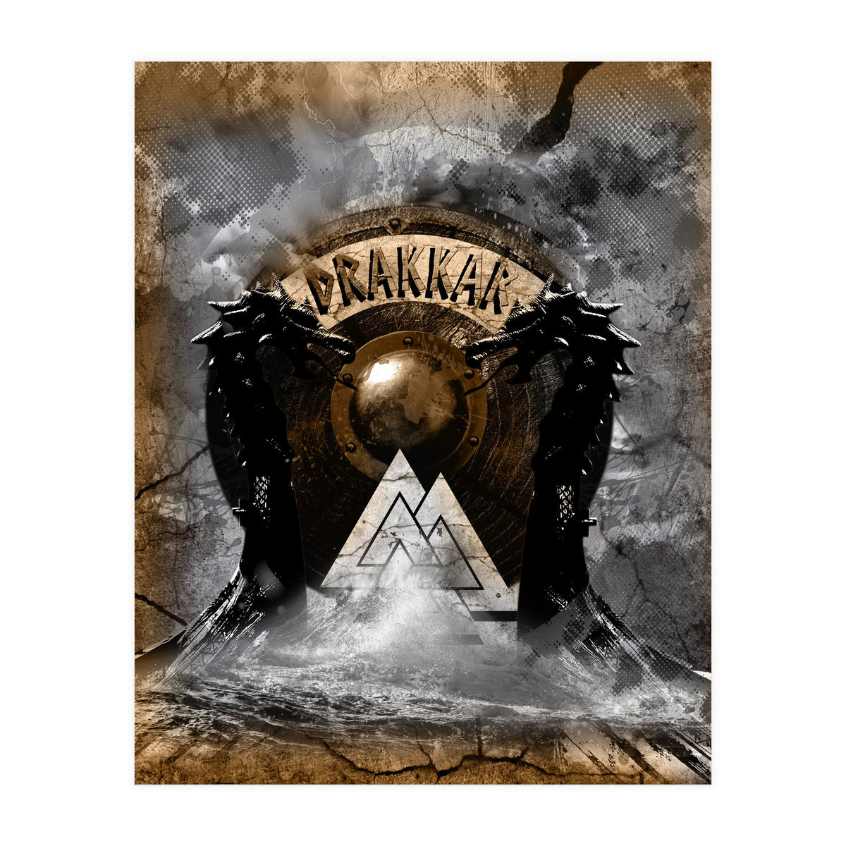 Drakkar Viking Duotone (Print Only)