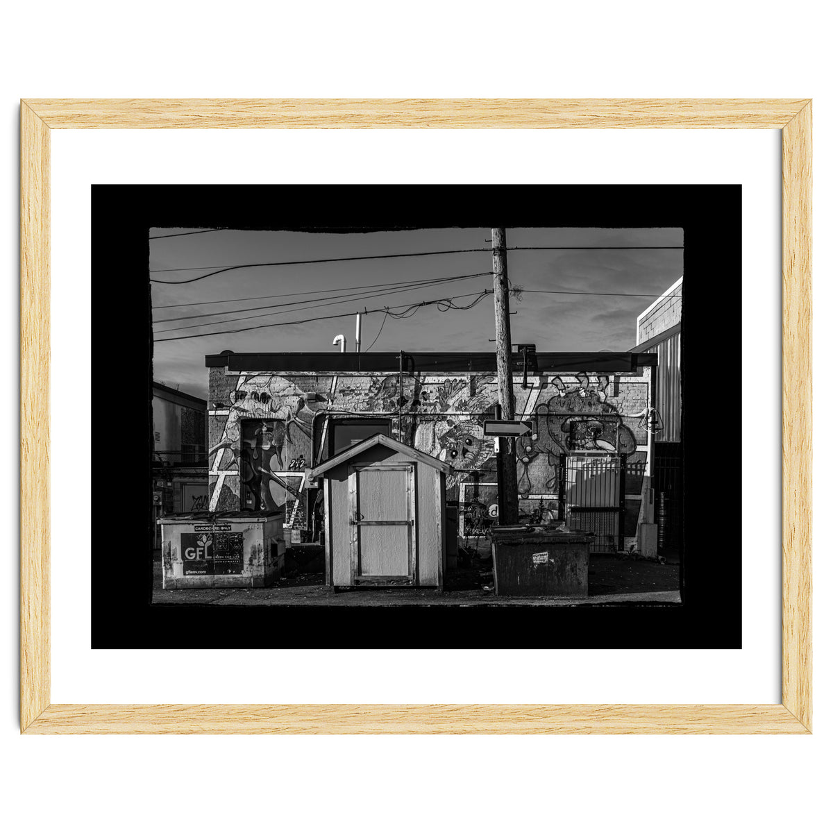 Cooke St Graffiti No 3 with Border